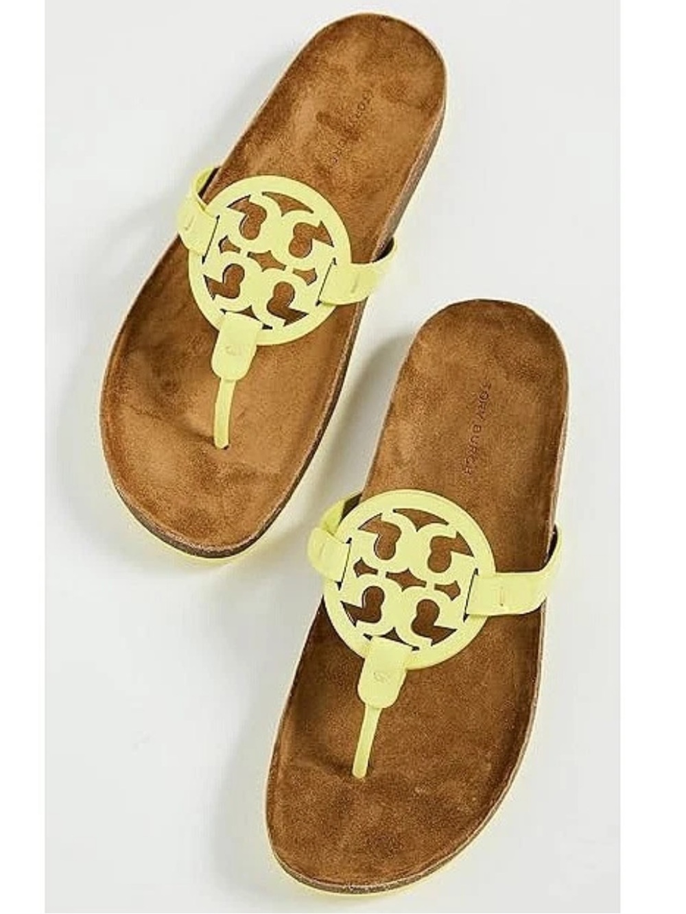 Tory Burch: Miller Cloud Sandal in Blazing Yellow